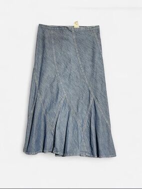 Euro Denim midi skirt size 26
